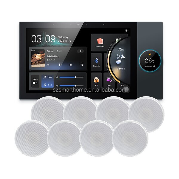 Smart Home Theater Manufacturer - OEM/ODM 8-Channel 10-Inch Touch Screen Music System