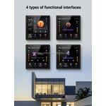 Smart Switch Module Supplier - OEM/ODM 4x25W Android OS IPS Display 2-Zone Music