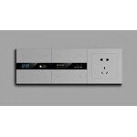 Smart Scene Switch Manufacturer - OEM/ODM New 4 Gang Home Automation ZigBee Gateway