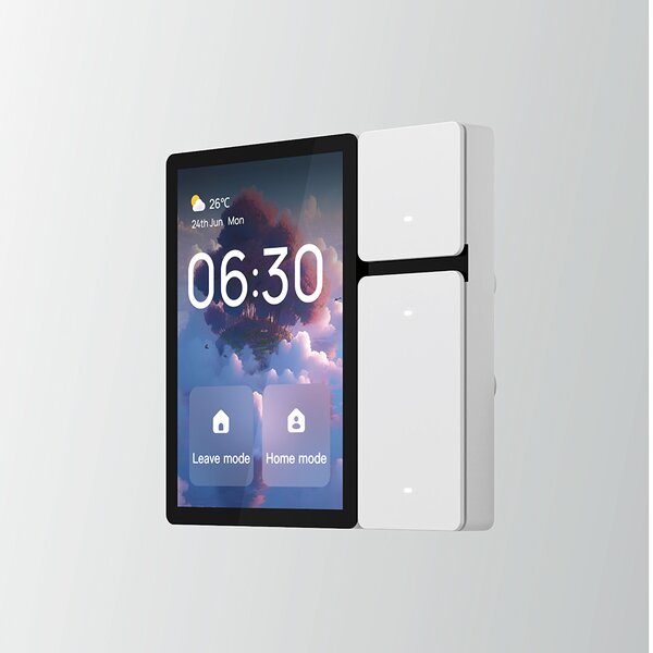 Mini Wall Switch Factory - OEM/ODM Tuya 3.5 Inch BLE Touch Screen Wireless with IR