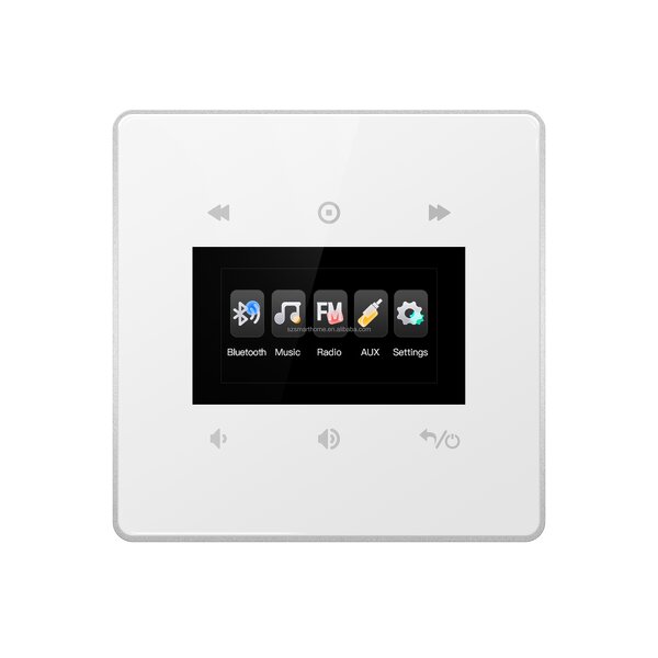 Smart Amplifier Manufacturer - OEM/ODM 4-Inch Touch Screen Wall Mount Music Player