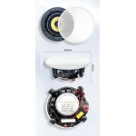 Wireless Ceiling Speaker Manufacturer - OEM/ODM High Quality 5.25 Inch Master OLED BLE