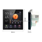 Control Panel Manufacturer - OEM/ODM 4-Inch Touch Screen Smart Home with Music 2 Zones