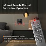 Smart Amplifier Manufacturer - OEM/ODM 4-Inch Touch Screen Wall Mount Music Player