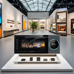 Amplifier Ceiling Speaker Factory - OEM/ODM 830W Alexa Amplifier IPS Display Two Zones