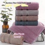 Bath Towel Factory - OEM Bamboo Fiber Hotel Household Absorbent Couple Towel