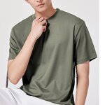 Men's T-Shirt Factory - OEM Antibacterial Cool Bamboo Fiber Breathable Casual
