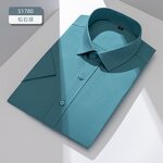 Men's Shirt Factory - OEM Non-iron Wrinkle Summer Stretch Bamboo Fiber Blouse