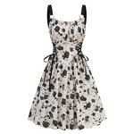 Women's Dresses Factory - OEM Digital Print Lace-Up Elegant Party Sexy Halter