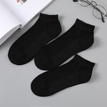 Socks Factory - OEM Men's Bamboo Fiber Breathable Solid Color Leisure Boat