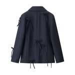 Women's Blazer Factory - OEM New Arrival Premium Bow-Tie Loose-Fit Casual