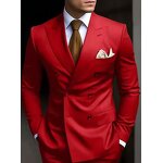 Men's Suit Set Factory - OEM Double Breasted Classic Blazer Pants Wedding Business