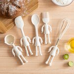 Kitchenware Factory - OEM Cute Human Shaped Silicone Stand up Non Stick