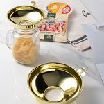 Kitchen Funnel Factory - OEM Food Grade Wide Mouth Stainless Steel Gold Color