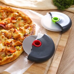 Pizza Cutter Factory - OEM High Quality Stainless Steel Pastry Pancake Kitchen Manual