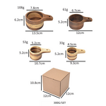 Measuring Cups Spoons Set Factory - Bulk Wholesale Natural Wood Bamboo Metal