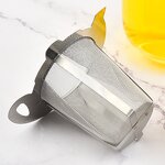 Tea Infuser Factory - OEM Eco-Friendly Stocked Stainless Steel Fine Mesh Strainer