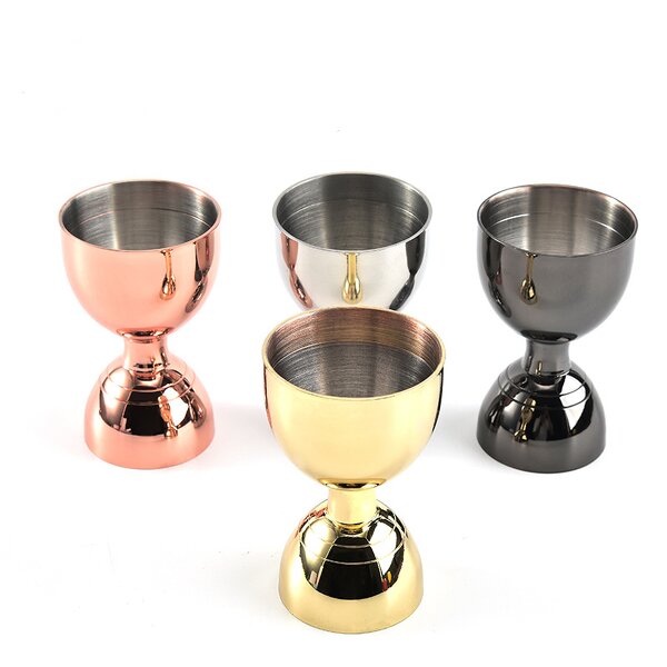 Measuring Cup Manufacturer - OEM Stainless Steel Double-head Copper Wine Jigger
