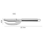 Fish Scaler Brush Factory - OEM Stainless Steel Sawtooth Easily Remove Kitchen Tool