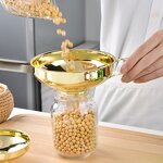 Kitchen Funnel Factory - OEM Food Grade Wide Mouth Stainless Steel Gold Color