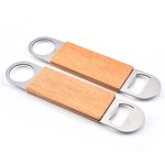 Bottle Opener Factory - OEM Wood Handle for Home Bar Wedding Favors