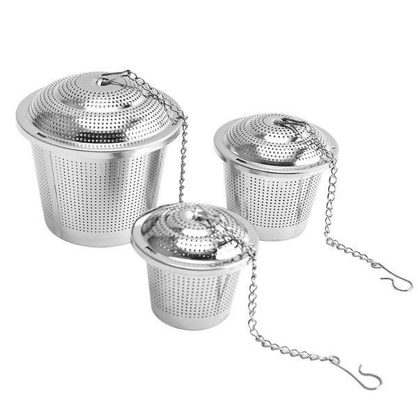 Tea Infusers Factory - OEM Stainless Steel Tea Ball Strainer Sphere Herbal Leaf