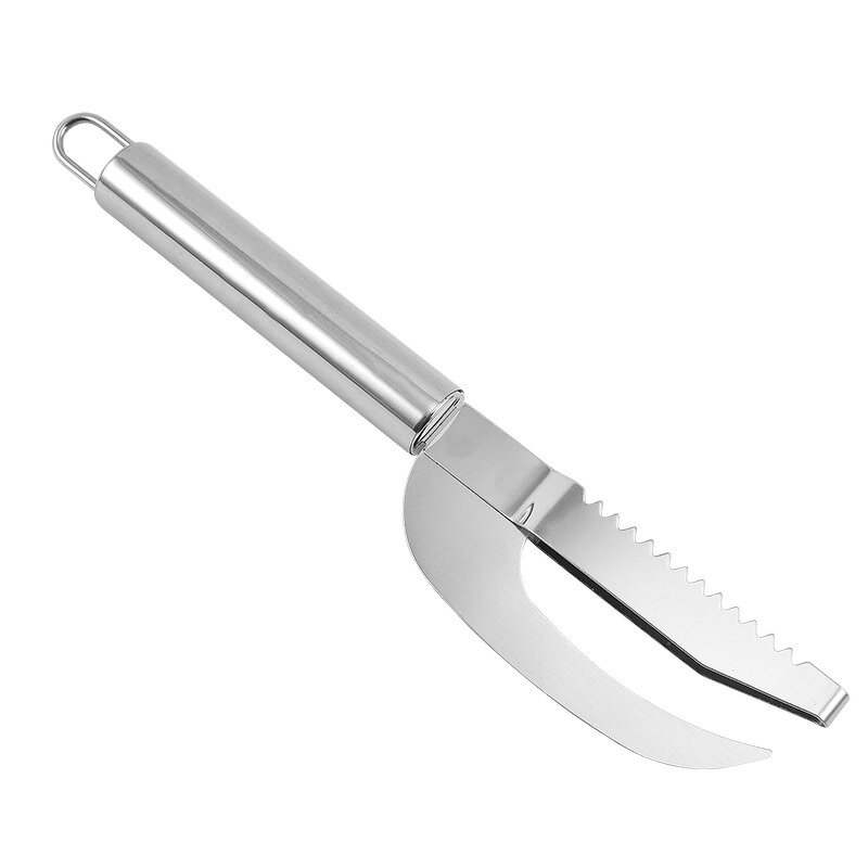 Fish Scaler Brush Factory - OEM Stainless Steel Sawtooth Easily Remove Kitchen Tool