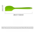 Silicone Spatulas Set Factory - OEM 28cm Oven-Safe Cake Dough Scraper