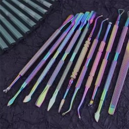 死皮推工厂-批发不锈钢2向足疗清洁器