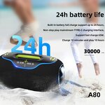 Outdoor Speaker Manufacturer - OEM/ODM Original A80 Big Power Waterproof Party Boombox 3