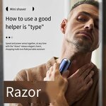 Electric Shaver Factory - OEM/ODM Travel Essentials Mini Rechargeable Usb-powered for Hotel