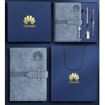 Business Gift Sets Factory - OEM/ODM Promotional Luxury A5 Notebook with Usb Flash Drive