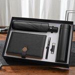 Luxury Gift Set Factory - OEM/ODM High End Corporate Promotion Notebook Umbrella Flask