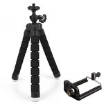 Octopus Phone Tripod Factory - OEM/ODM Portable Mini Flexible Sponge with Clip Bracket
