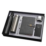 Luxury Gift Set Factory - OEM/ODM High End Corporate Promotion Notebook Umbrella Flask