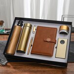 Luxury Gift Set Factory - OEM/ODM High End Corporate Promotion Notebook Umbrella Flask