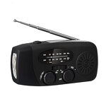 Emergency Radio Supplier - OEM/ODM Camping Essentials Hand Crank Solar Am Fm Sos