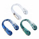 Neck Fan Manufacturer - OEM/ODM Travel Essentials Hanging Bladeless Digital Display Power