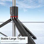 Phone Tripod Factory - OEM/ODM F15 360-degree Rotation 6-segment Telescopic