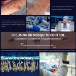 Desk Fan Manufacturer - OEM/ODM Adjustable Dorm Room Air Cooling Rechargeable Mosquito Killer