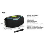 Outdoor Speaker Manufacturer - OEM/ODM Original A80 Big Power Waterproof Party Boombox 3