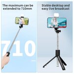 Wireless Selfie Stick Supplier - Factory Direct Hot R1s Retractable Mini Tripod