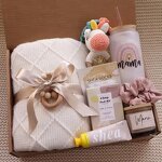 Baby Gift Sets Supplier - OEM/ODM Custom Logo Pregnancy Mom Set with Soft Blanket