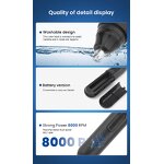 Electric Beard Trimmer Supplier - OEM/ODM Portable Nose Hair Eyebrow Battery for Rv