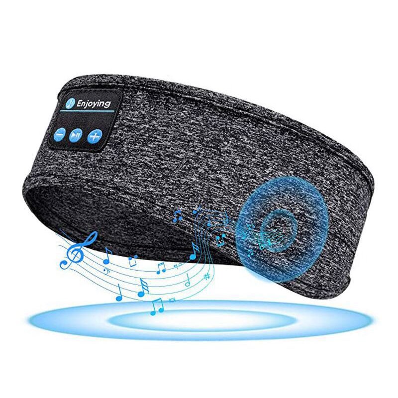Sleep Headband Earphone Factory - OEM Elastic Washable Music Eye Mask Wireless BT