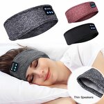 Sleep Headband Earphone Factory - OEM Elastic Washable Music Eye Mask Wireless BT
