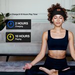 Sleep Headphones Factory - OEM BT Earphones Sports Sleeping Headband Soft Eye Mask