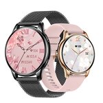 Smart Watch for Women Factory - OEM 1.32inch Amoled Screen BT Call Heart Rate