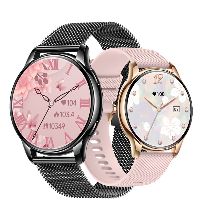 Smart Watch for Women Factory - OEM 1.32inch Amoled Screen BT Call Heart Rate