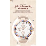 Smart Watch Factory - OEM Ladies 2024 Luxury Diamonds 1.27inch BT Call Sport